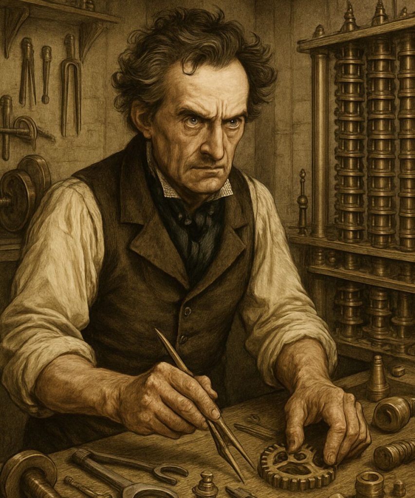 Stylised illustration of Joseph Clementy by Manus